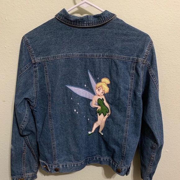 Disney Jackets & Coats Vintage Tinkerbell Denim Jacket Poshmark